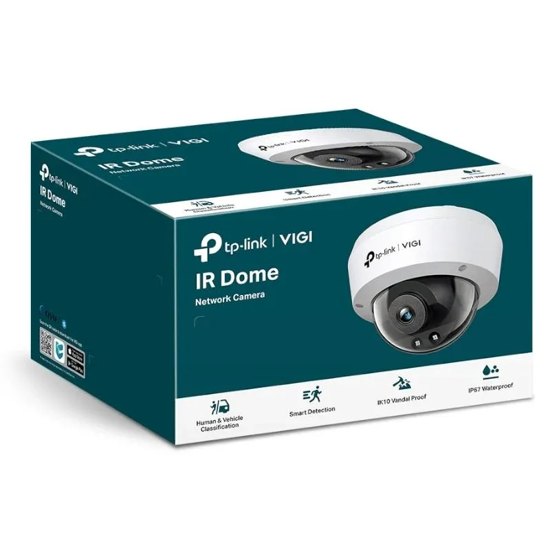 TP-Link VIGI C240I (2.8mm) Domo Câmara de segurança IP Interior e exterior 2560 x 1440 pixels Teto/parede - Imagem de Detalhe 4