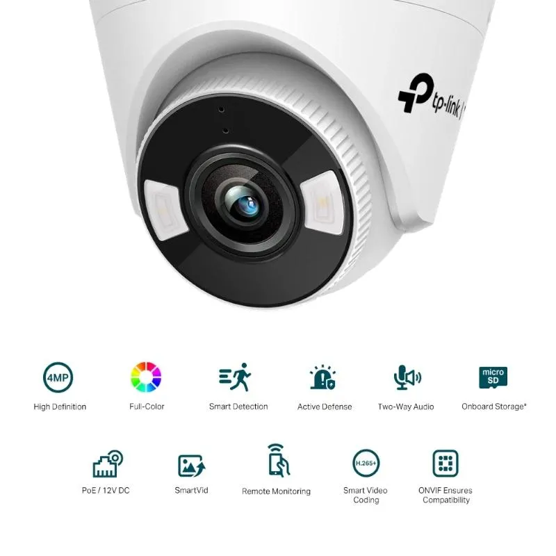 TP-Link VIGI C440(4mm) Torreta Câmara de segurança IP Interior e exterior 2560 x 1440 pixels Teto - Imagem de Detalhe 3