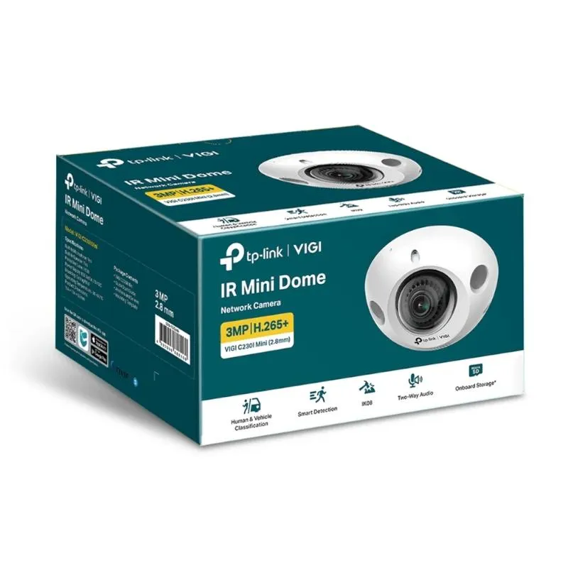 TP-Link VIGI C230I MINI(2.8MM) câmara de segurança Domo Câmara de segurança IP Interior e exterior 2304 x 1296 pixels Teto - Imagem de Detalhe 4
