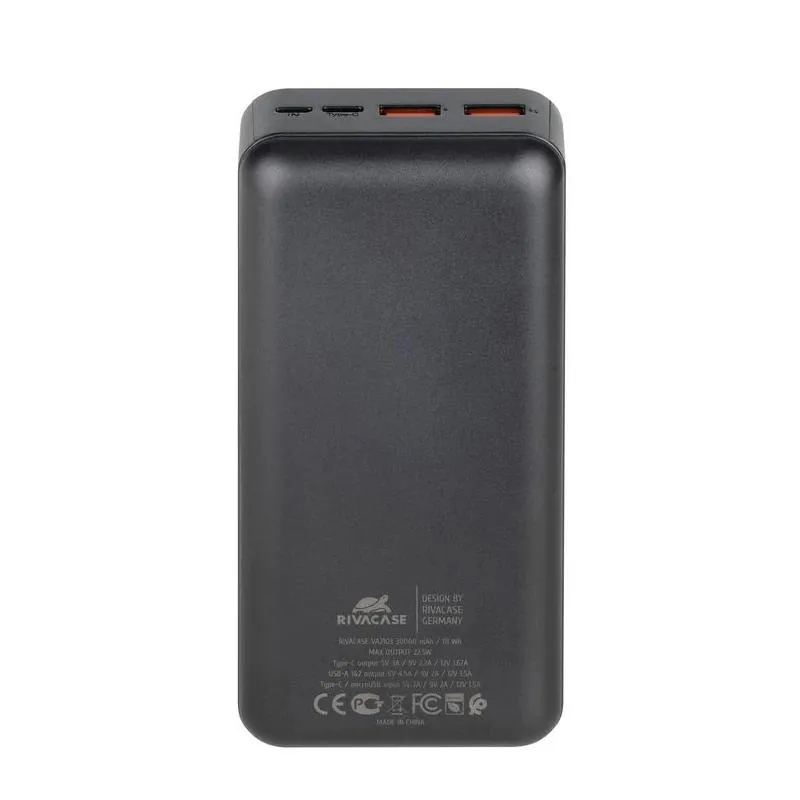 RIVACASE VA2103 30000 mAh 22,5W QC PD - Imagem de Detalhe 5