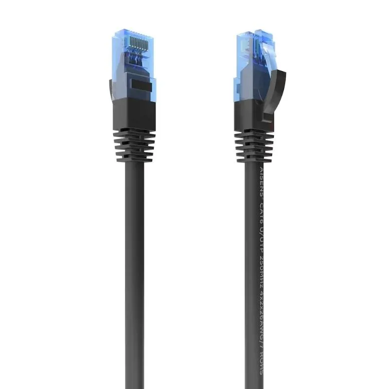 Aisens Cabo RJ45 CAT.6 UTP AWG26 CCA Preto 10M - Imagem de Detalhe 4