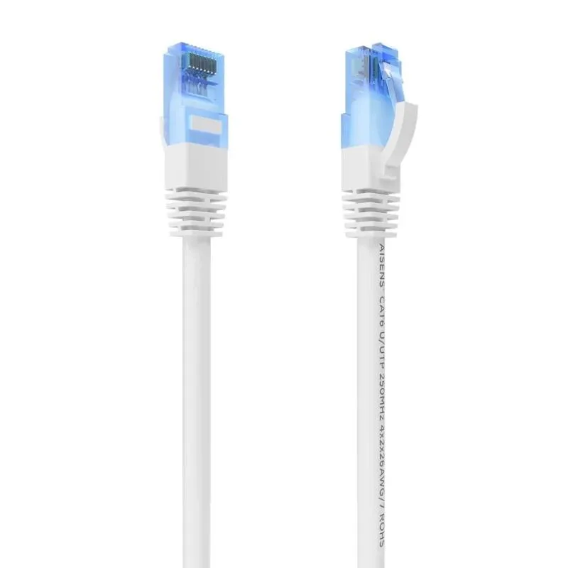 Aisens Cabo RJ45 CAT.6 UTP AWG26 CCA Branco 4.0 - Imagem de Detalhe 3
