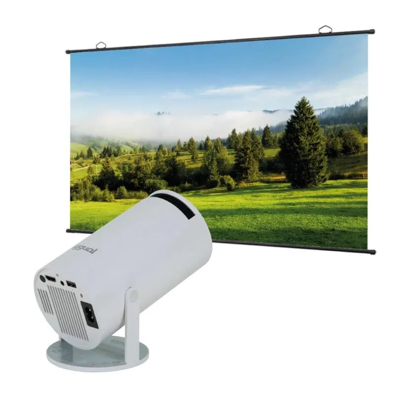 iggual Pack mini projetor + tela 120" enrola - Imagem de Detalhe 6