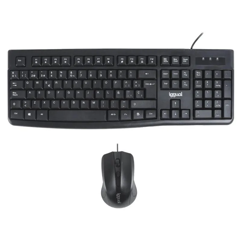 iggual Kit teclado e rato CMK-BUSINESS2 negro - Imagem de Detalhe 6