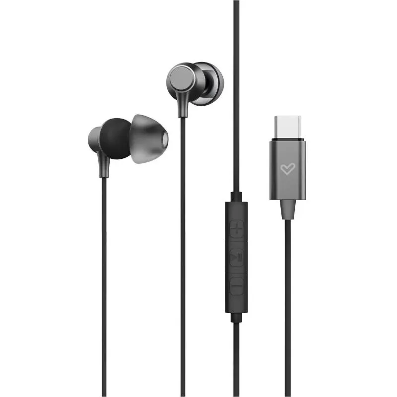 Energy Sistem Auriculares Metalizados Tipo C Preto - Imagem de Detalhe 5