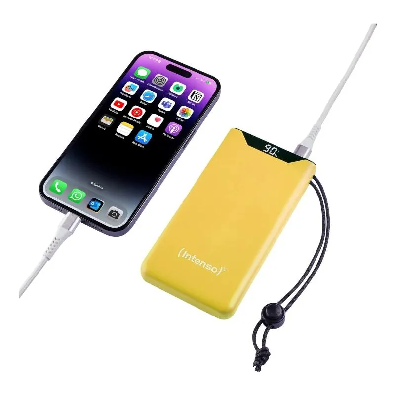 Intenso | PowerBank F10000 | 10000 mAh | Amarelo - Imagem de Detalhe 6