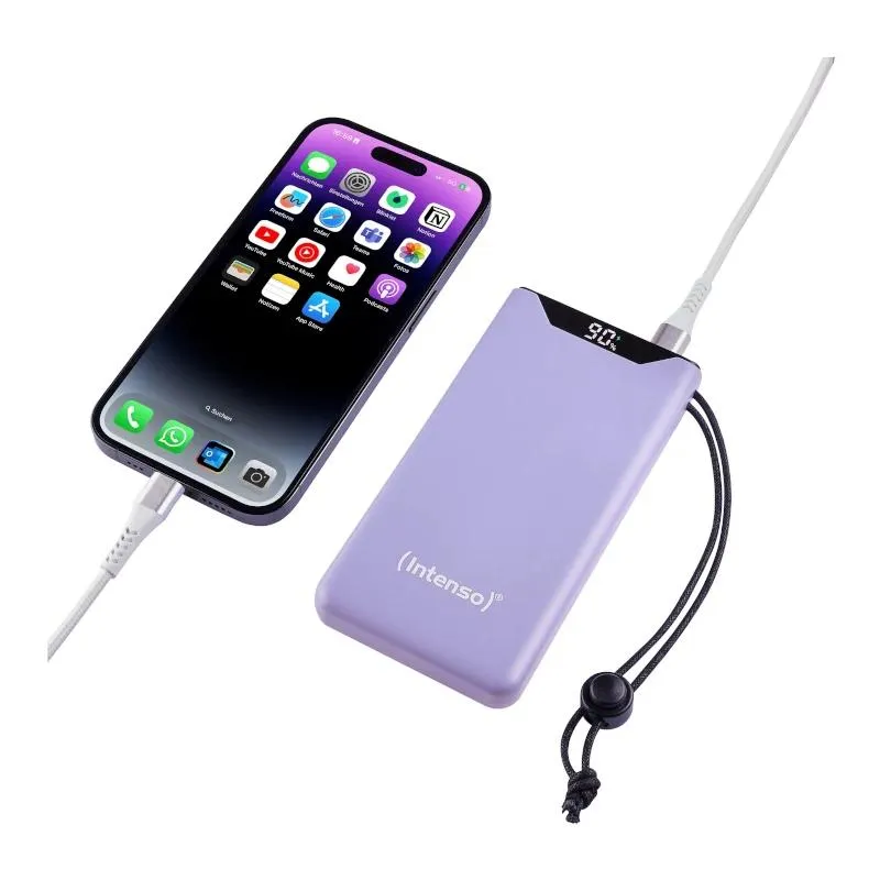Intenso | PowerBank F10000 | 10000 mAh | Roxo - Imagem de Detalhe 6
