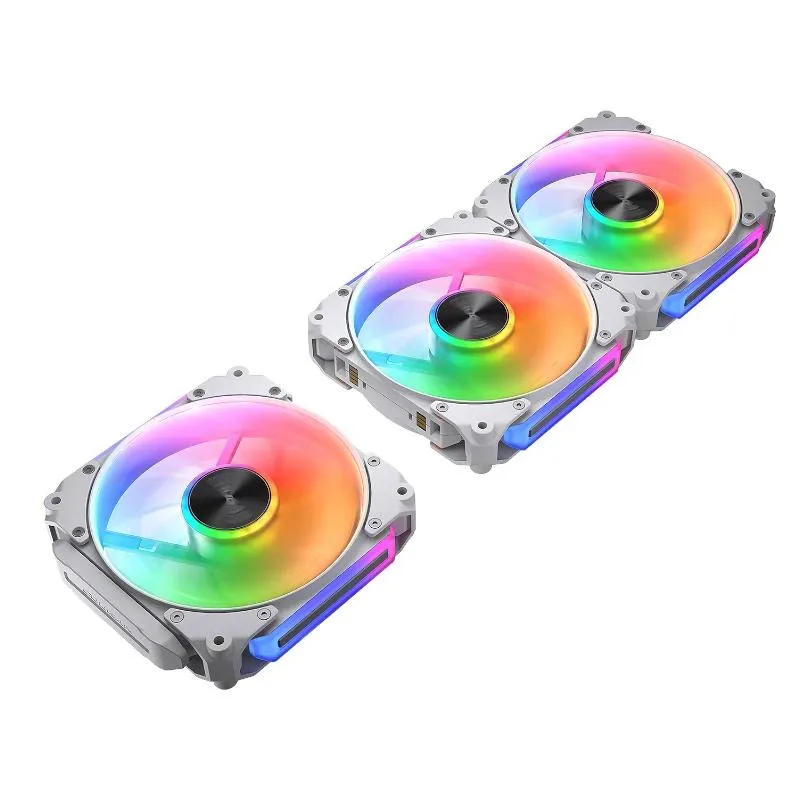 Cougar Vent. Modular Apolar 120 Argb Branco (3pcs) - Imagem de Detalhe 4