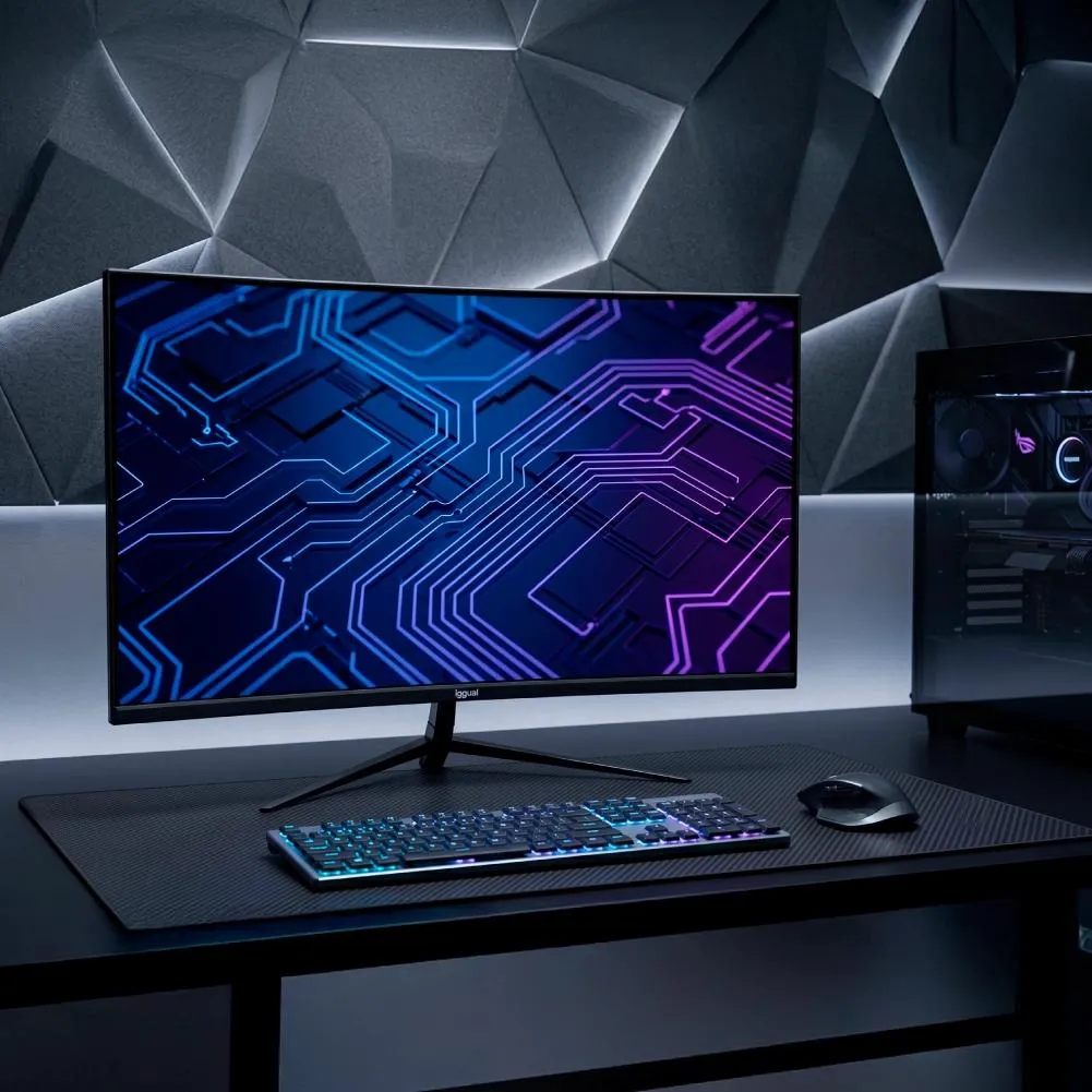 iggual Monitor 27" IPS 16:9 FHD 75Hz VGA HDMI Slim - Imagem de Detalhe 9