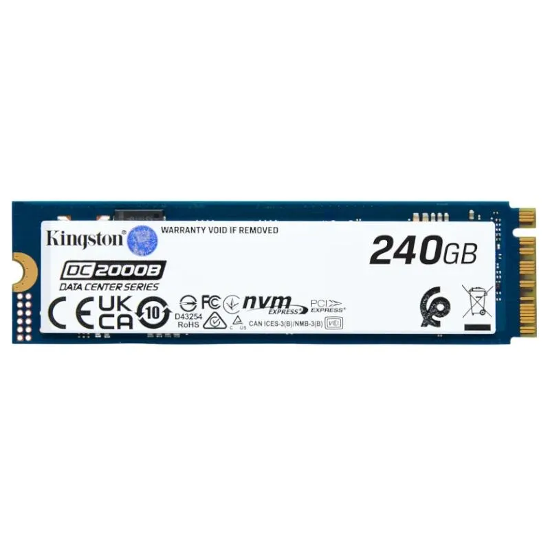 Kingston Technology DC2000B 240 GB M.2 PCI Express 4.0 NVMe 3D TLC - Imagem de Detalhe 2