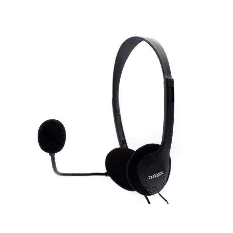 Nilox Auriculares NXCM0000004 Duplo Jack Preto - Imagem de Detalhe 3