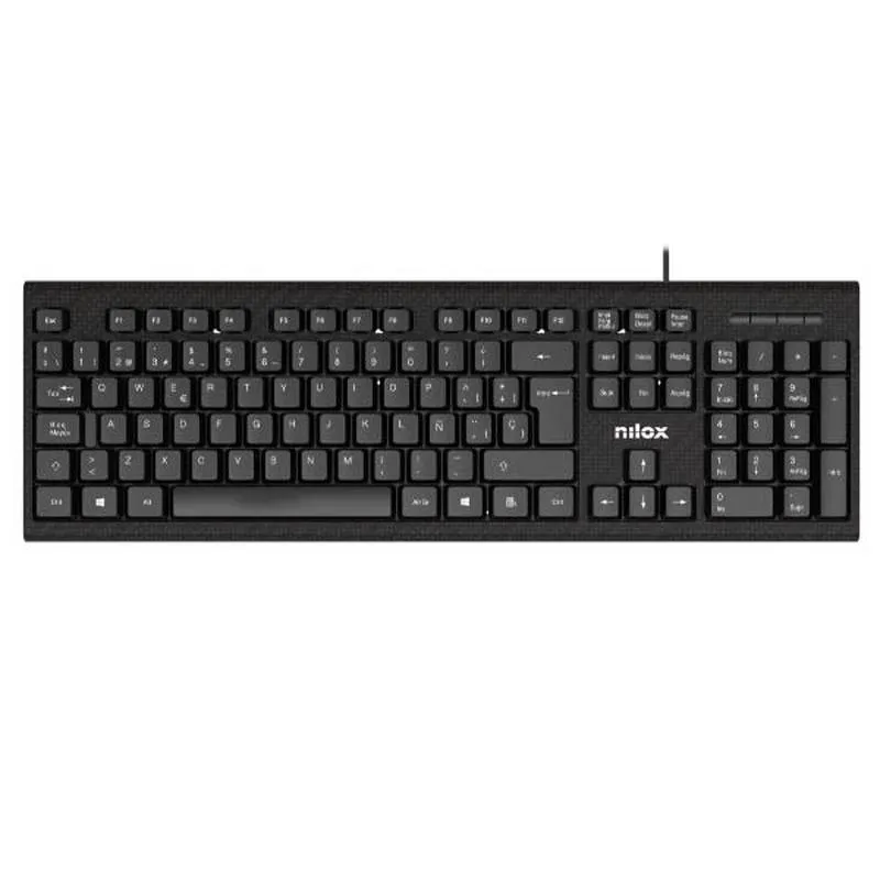 NILOX Kit Teclado+ratón NXKME0011 USB Negro - Imagem de Detalhe 1