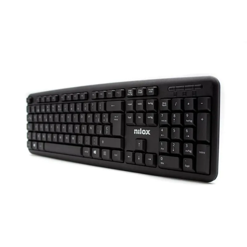 Nilox Teclado Compacto NXKBE000002 USB Preto - Imagem de Detalhe 1