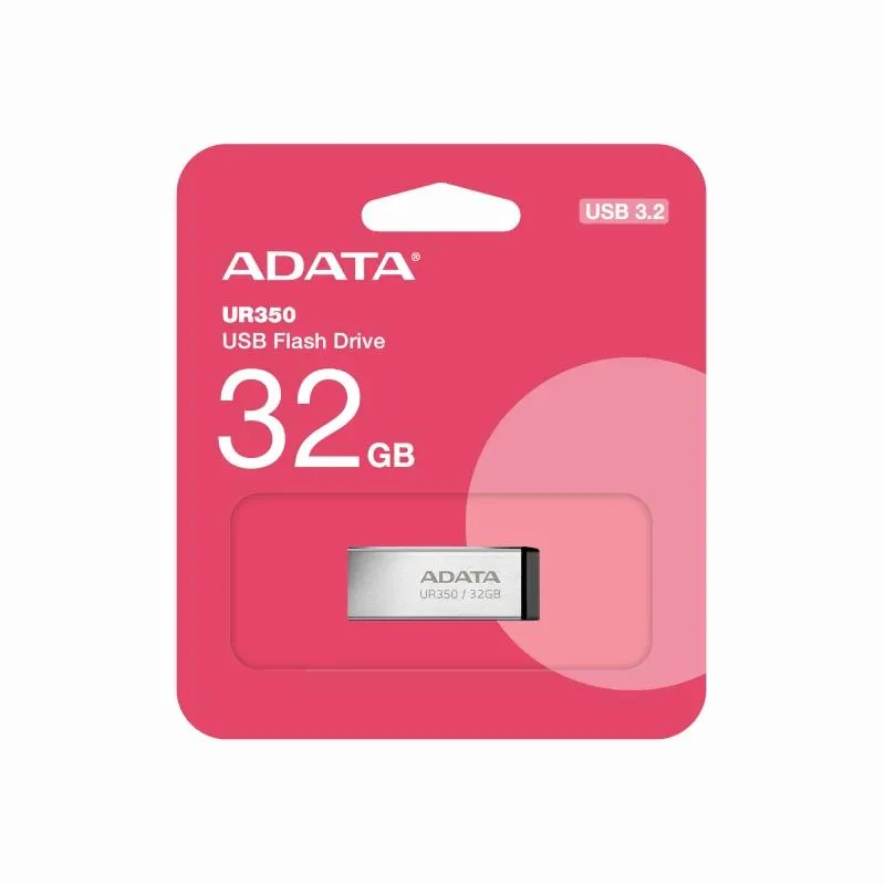 ADATA Pen Drive UR350 32GB USB 3.2 Metálico - Imagem de Detalhe 3
