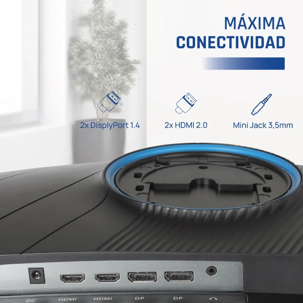 iggual Monitor 34" UWQHD 1ms 2DP 2HDMI MM AA Curvo - Imagem de Detalhe 4