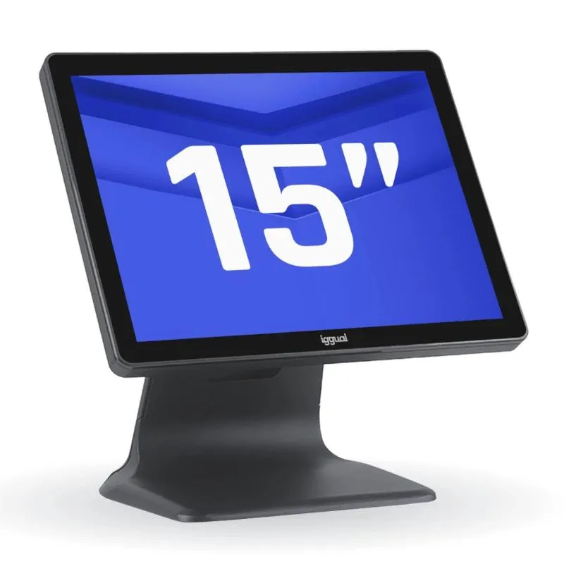 iggual TPV AIO 15" J4125 4GB + 128GB 6USB WiFi - Imagem de Detalhe 3