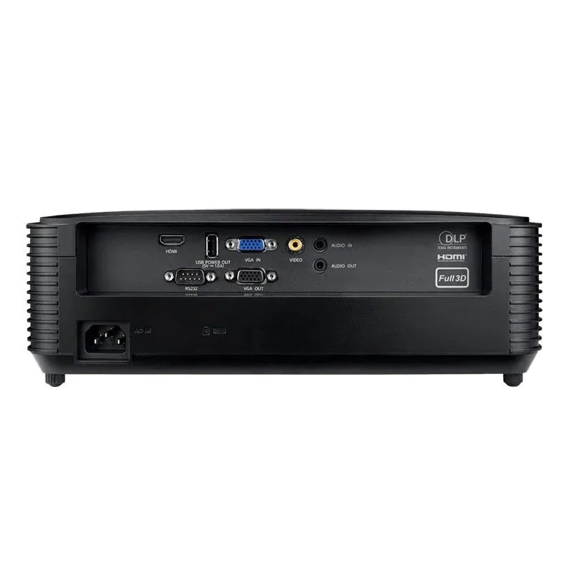 Optoma W371 Projetor WXGA 3800L 3D 25000:1 HDMI - Imagem de Detalhe 3