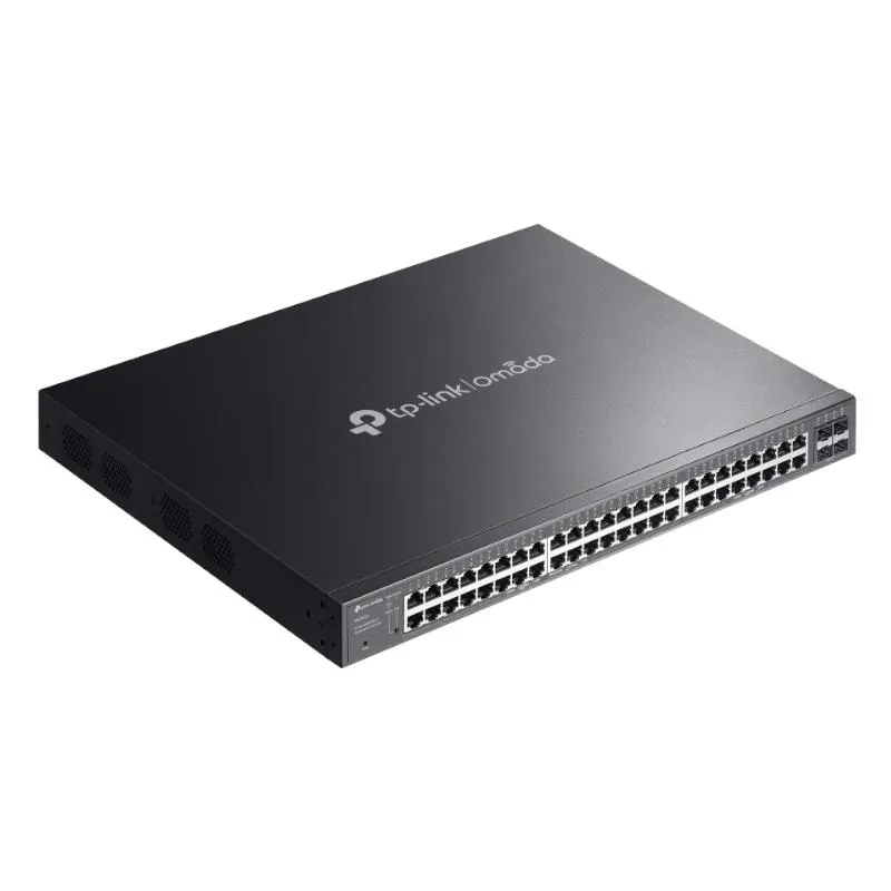 TP-Link Omada SG2452LP switch de rede Gerido L2/L2+ Gigabit Ethernet (10/100/1000) Power over Ethernet (PoE) 1U Preto - Imagem de Detalhe 3