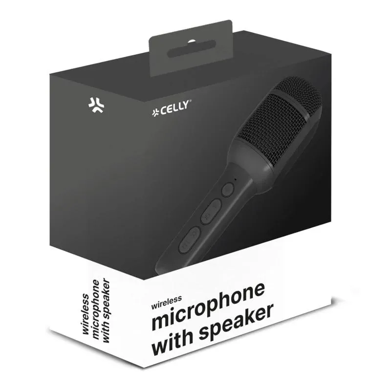 Celly Microfone sem fios para crianças Preto - Imagem de Detalhe 1