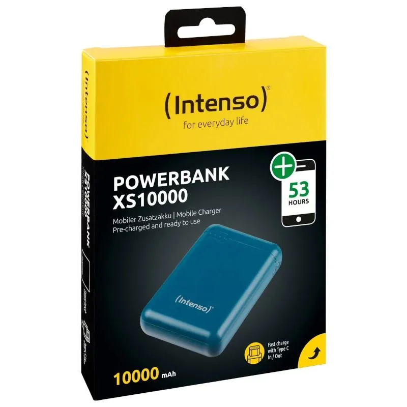 Intenso PowerBank XS10000 10000mAh Petróleo - Imagem de Detalhe 1