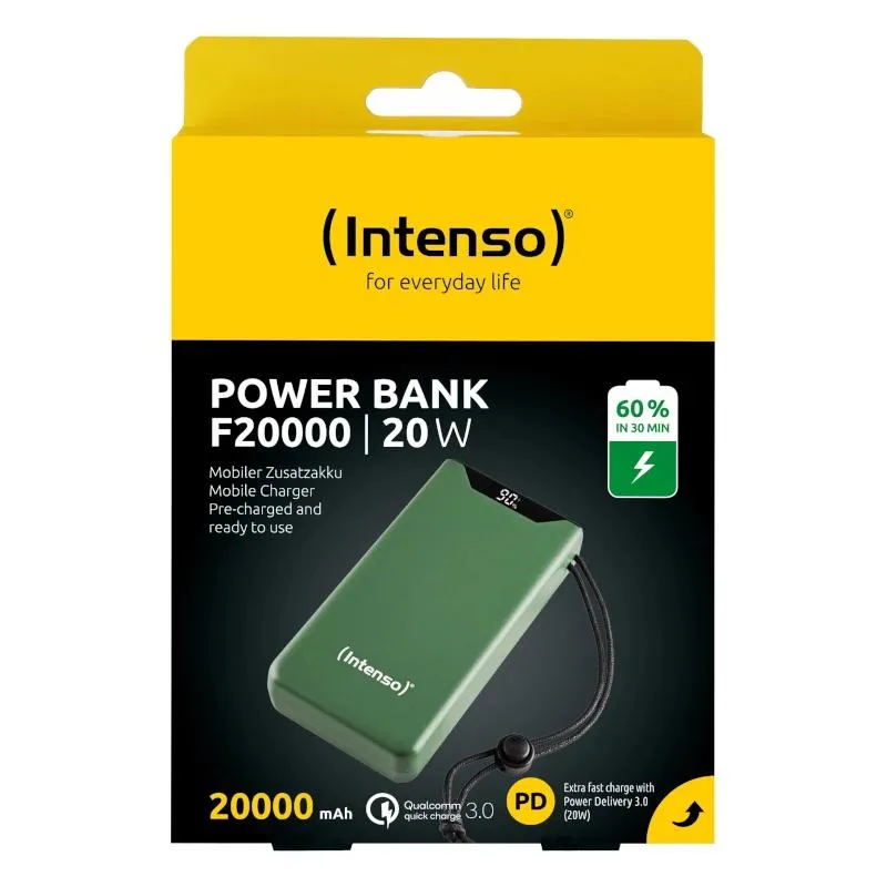 Intenso Powerbank F20000 20000 mAh Verde - Imagem de Detalhe 1