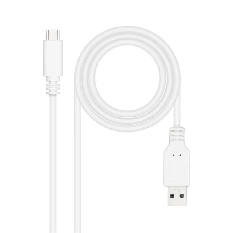 Nanocable Cabo USB 2.0 3A USB-C-M/M 3M Branco - Imagem de Detalhe 2