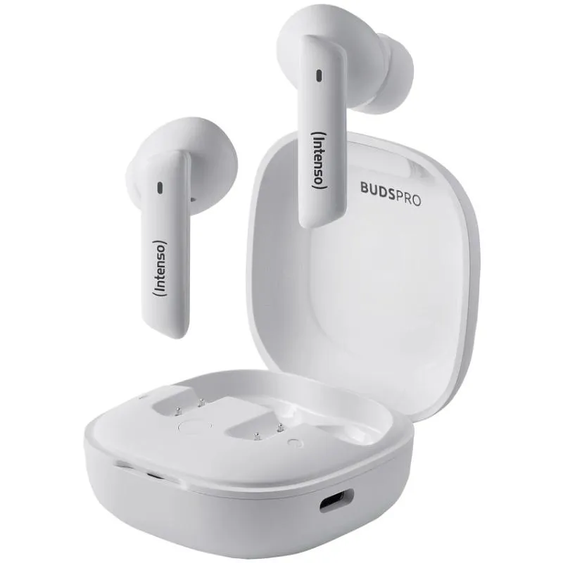 Intenso | Buds Pro Auriculares TWS H-ANC+ENC Brancos - Imagem de Detalhe 1