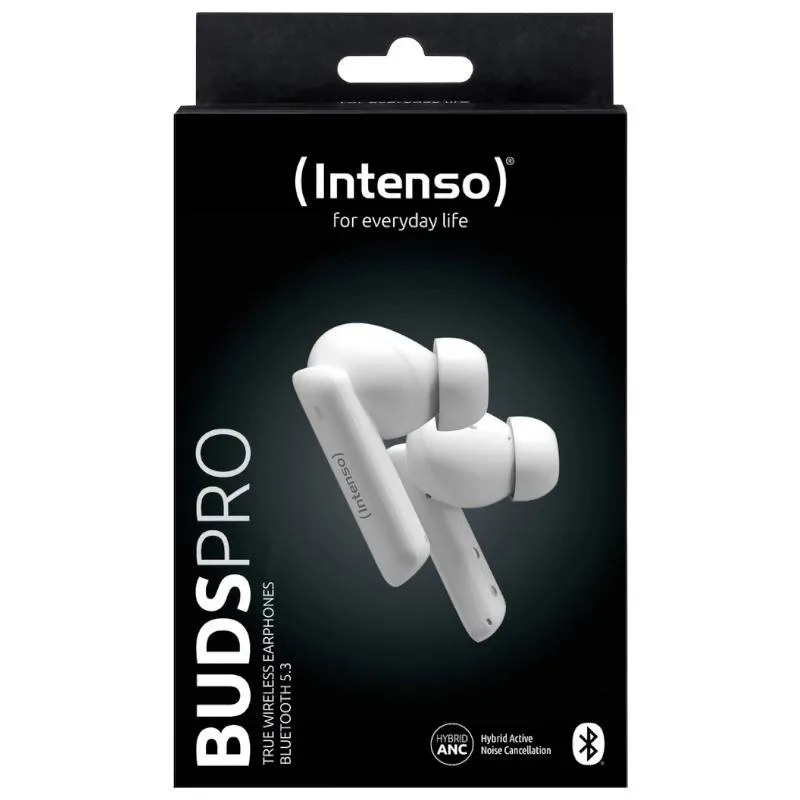 Intenso | Buds Pro Auriculares TWS H-ANC+ENC Brancos - Imagem de Detalhe 3
