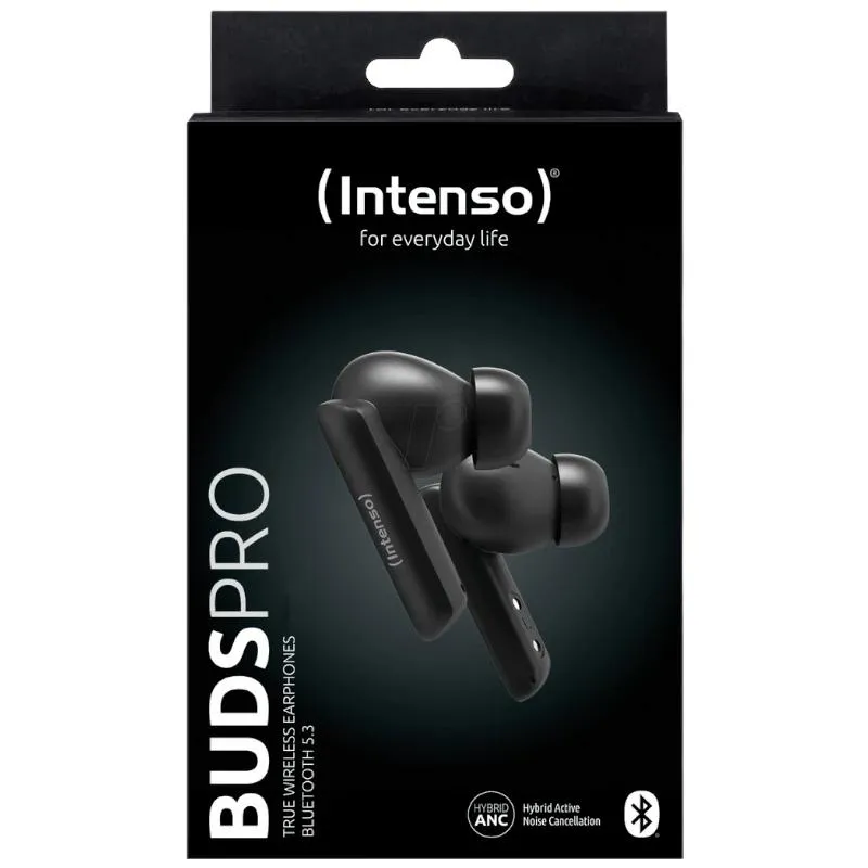 Intenso | Buds Pro Auriculares TWS H-ANC+ENC Preto - Imagem de Detalhe 3