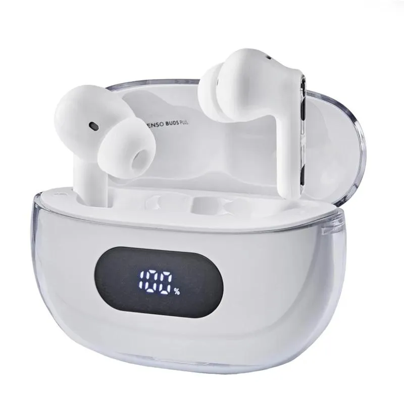 Intenso | Buds Plus Auriculares TWS ANC+ENC | Branco - Imagem de Detalhe 1