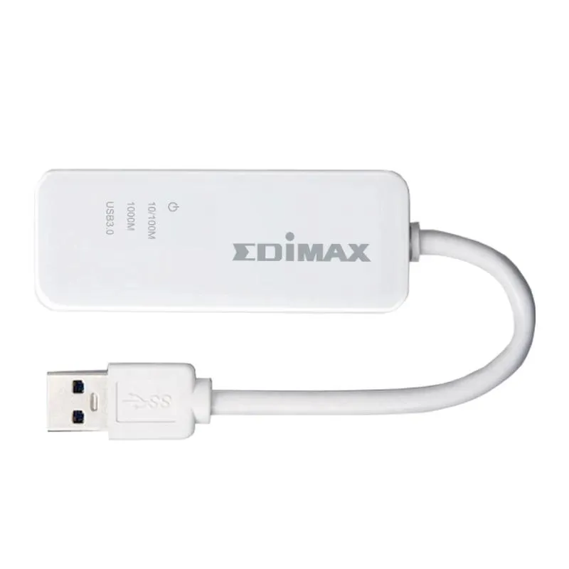 Edimax EU-4306 V2 Adaptador USB 3.0 Ethernet Gb - Imagem de Detalhe 1