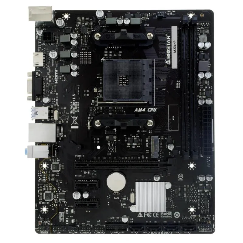 Biostar Placa Base A520MHP mATX AM4 - Imagem de Detalhe 3