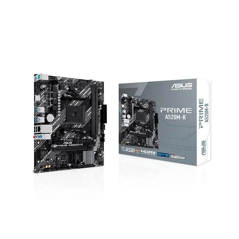 Asus Placa Base PRIME A520M-R mATX AM4 - Imagem de Detalhe 1