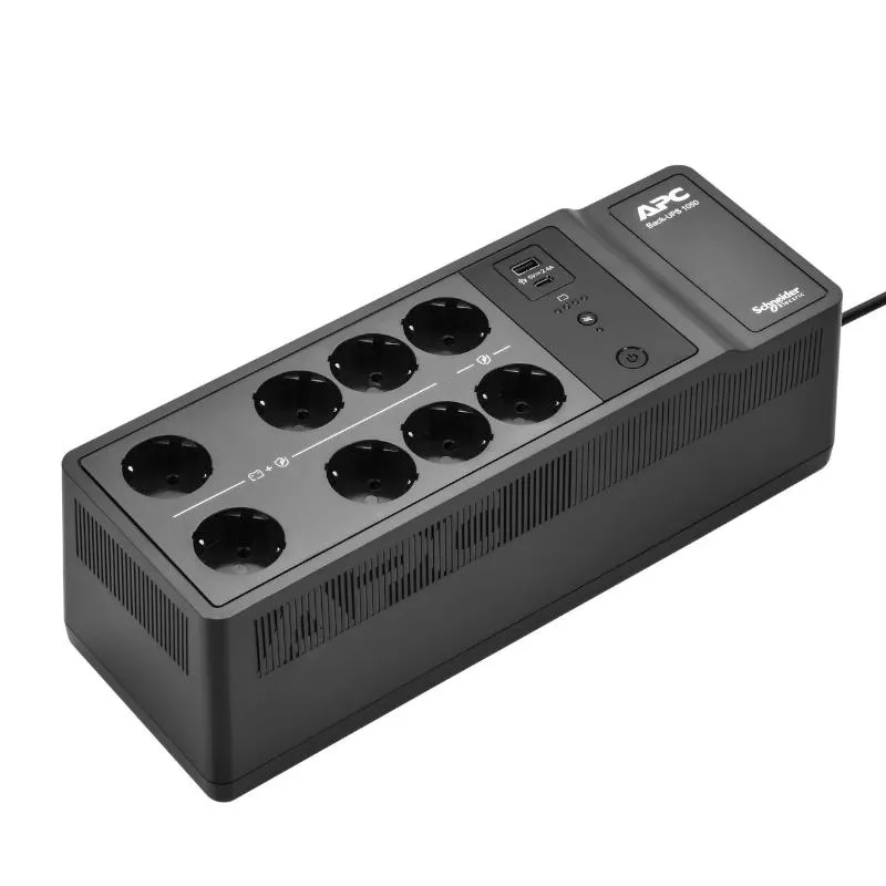 APC Back-UPS 1050VA/600W 8 tomadas Schuko USB A+C - Imagem de Detalhe 1