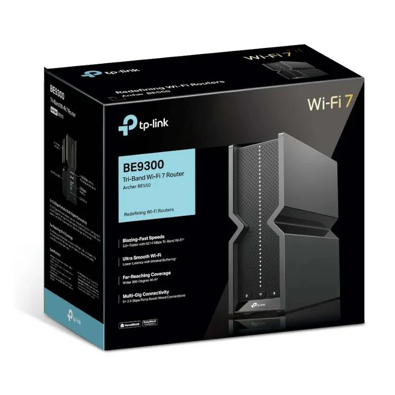TP-Link Archer BE550 Roteador WiFi7 BE9300 1xWAN - Imagem de Detalhe 3