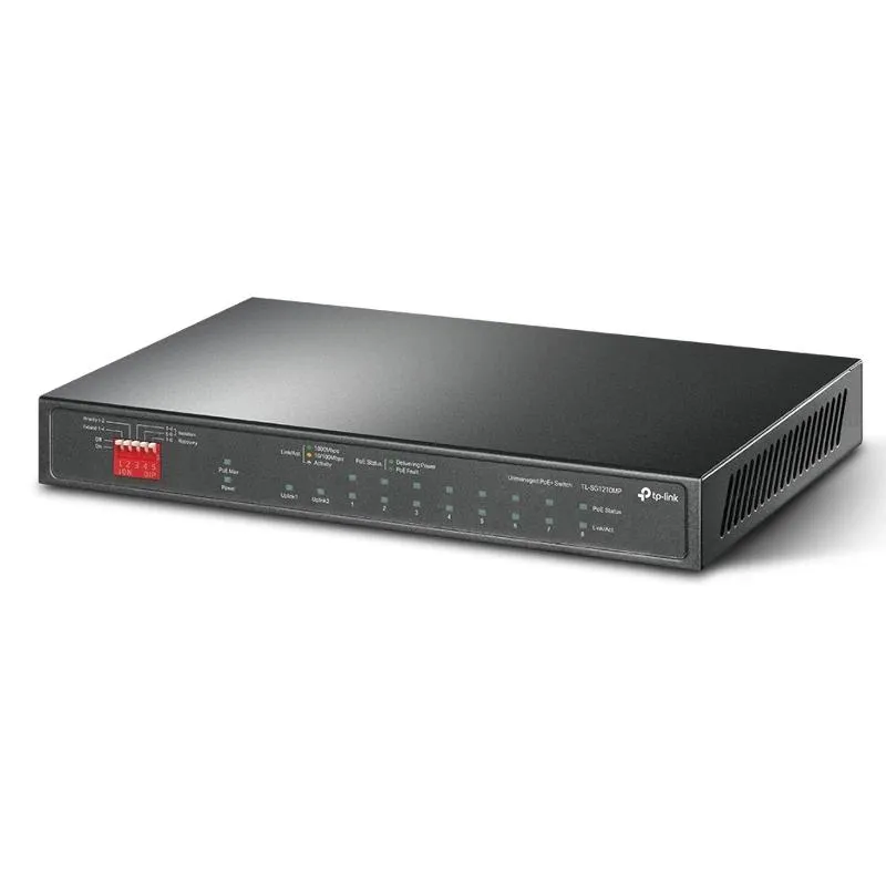 TP-Link TL-SG1210MP Switch 8xGb PoE+ 2xGb 1xSFP - Imagem de Detalhe 1