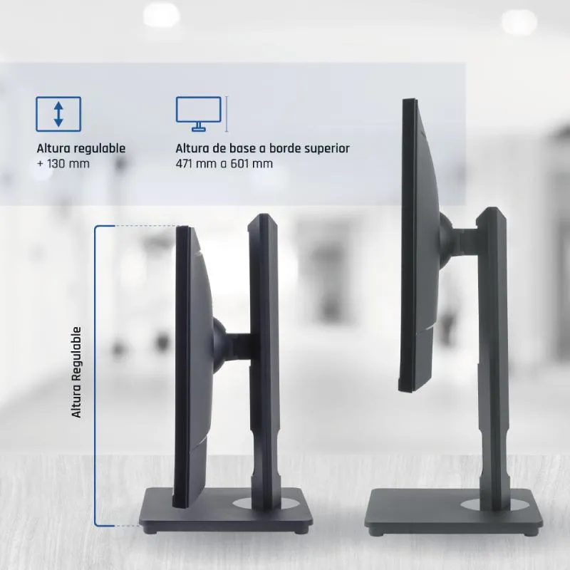 iggual Monitor 27" FHD VGA HDMI 100Hz rotativo AA - Imagem de Detalhe 4