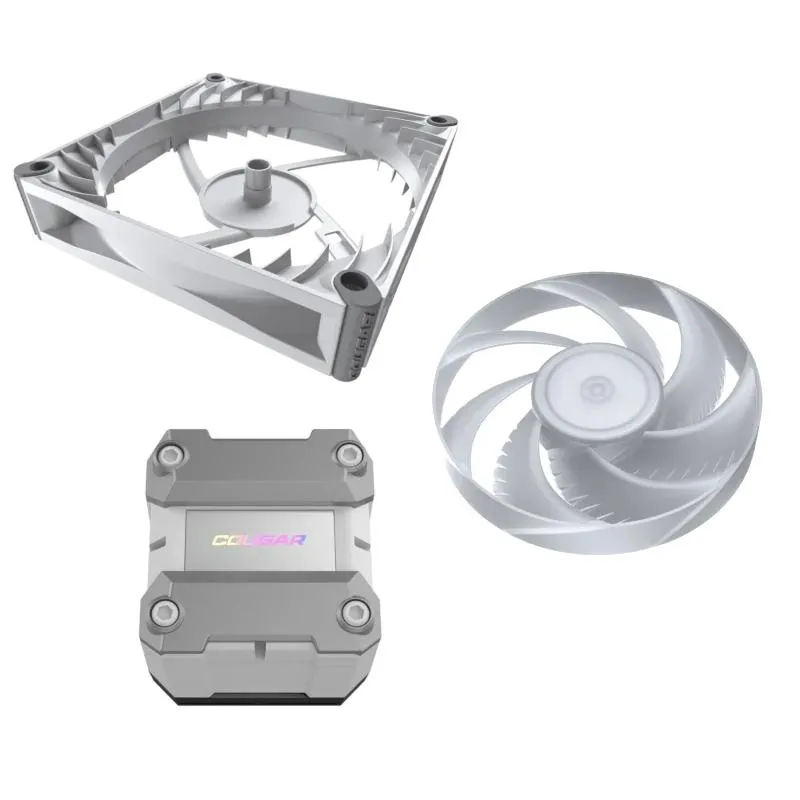 Cougar Poseidon Ultra 240 Argb Branco - Imagem de Detalhe 3