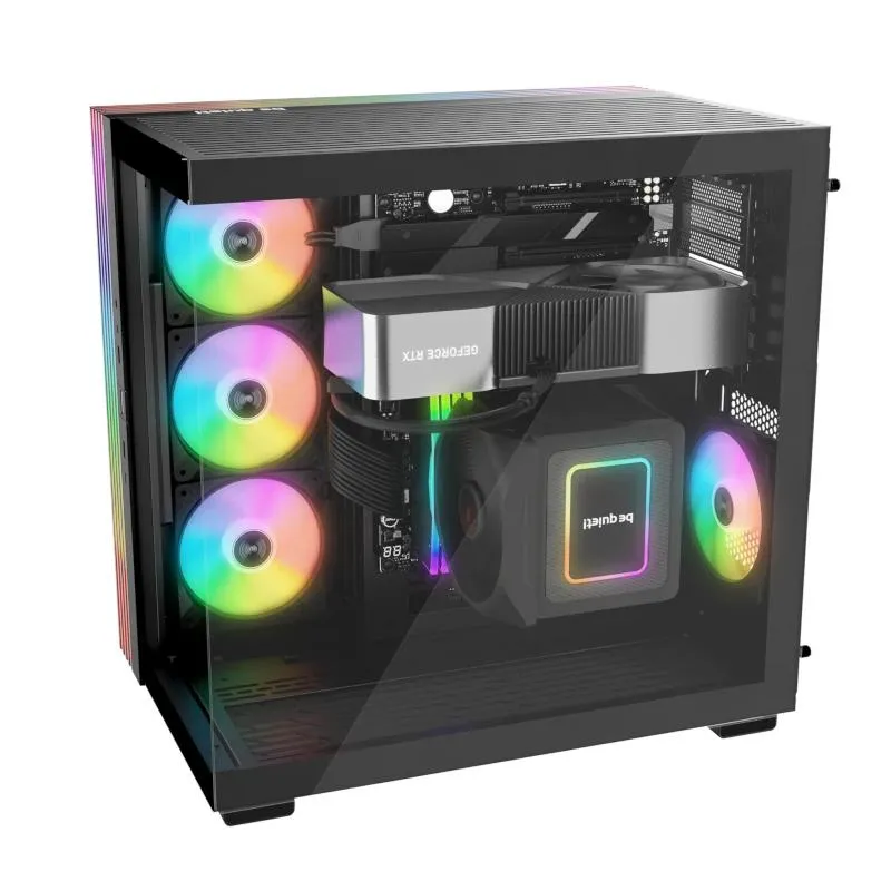 be quiet! BASE LIGHT 600 LX Preto - Imagem de Detalhe 1