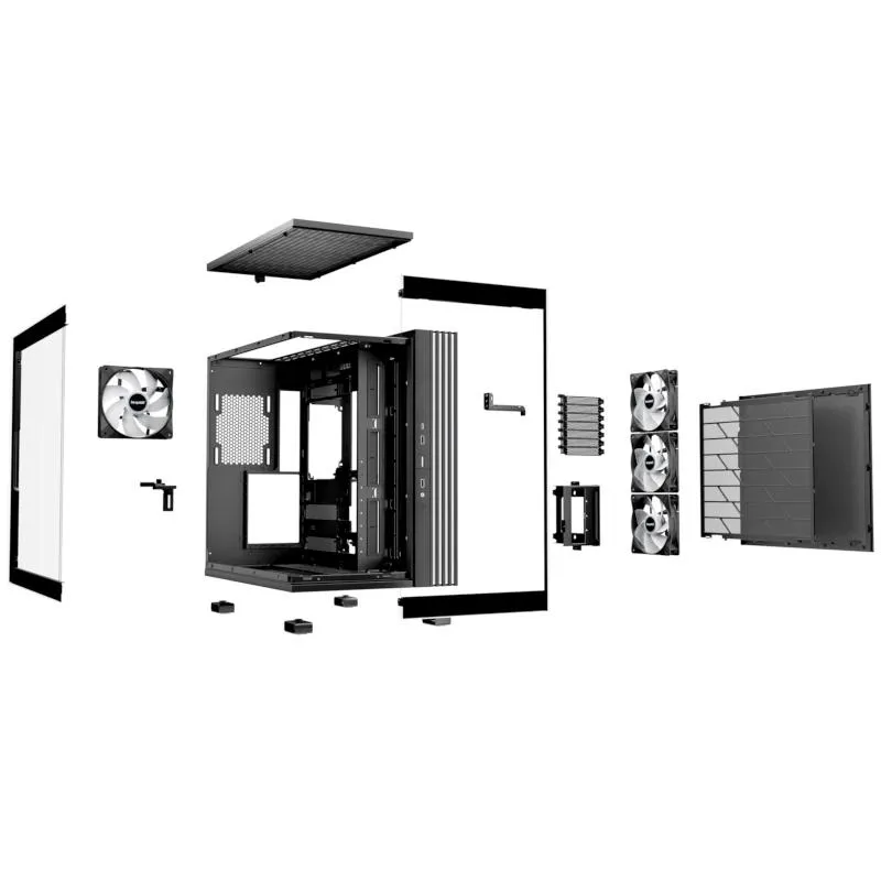 be quiet! BASE LIGHT 600 LX Preto - Imagem de Detalhe 3