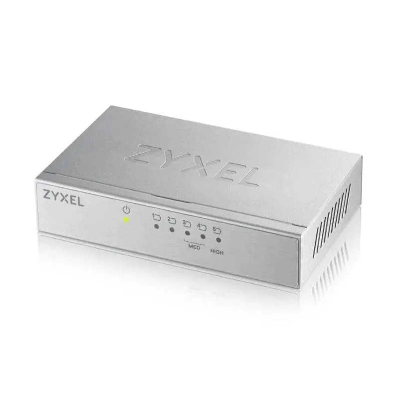 Zyxel GS-105BV5 Switch Mini 5xGb Desktop - Imagem de Detalhe 1
