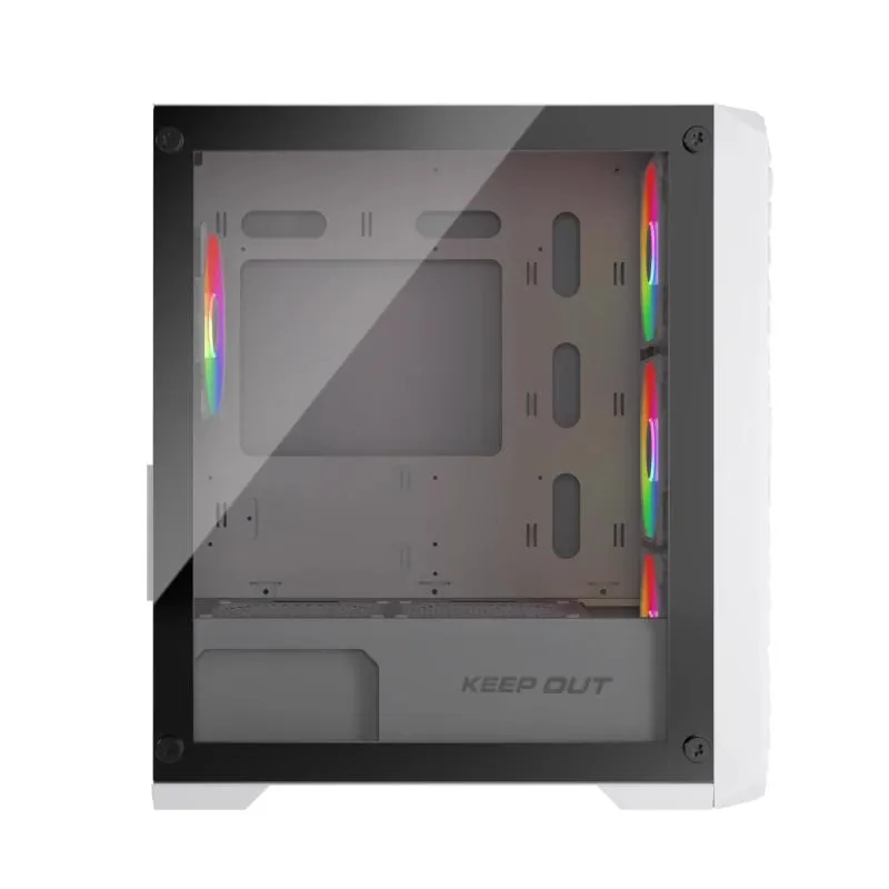 Keep Out Caixa M-Atx XC-220W 4FANS Usb3.0 Branca - Imagem de Detalhe 2