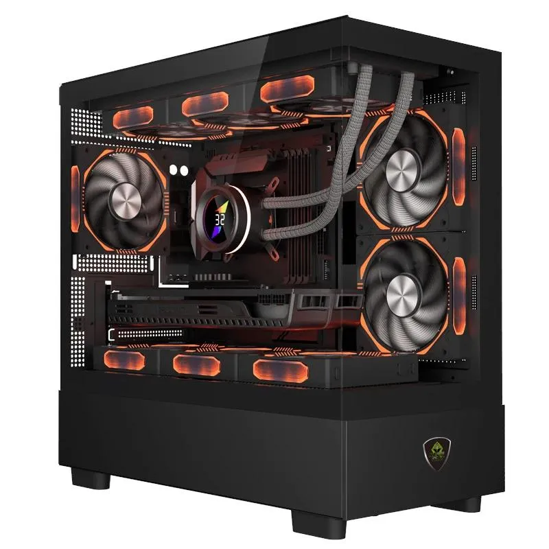 Keep Out Caixa M-atx XC-301 3FANS Usb3.0 Vidro - Imagem de Detalhe 1