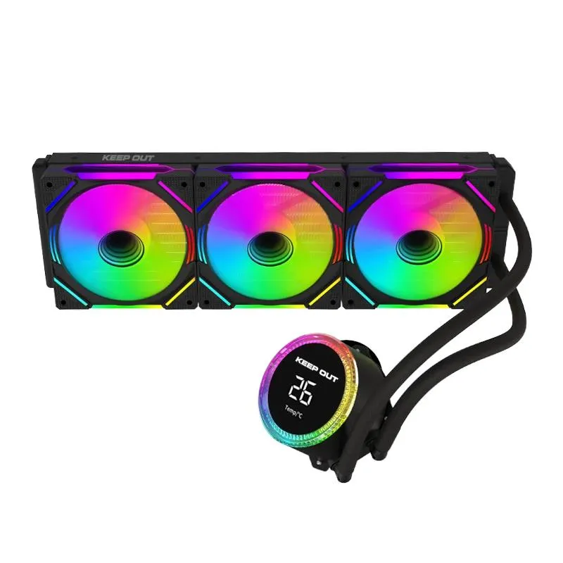 Mantenha fora Refrig. Líquida XWC-360 PRO Display Preto - Imagem de Detalhe 1