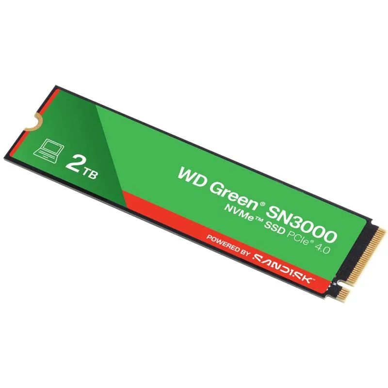 WD Green SN3000 SSD 2TB PCIe Gen4 NVMe - Imagem de Detalhe 4