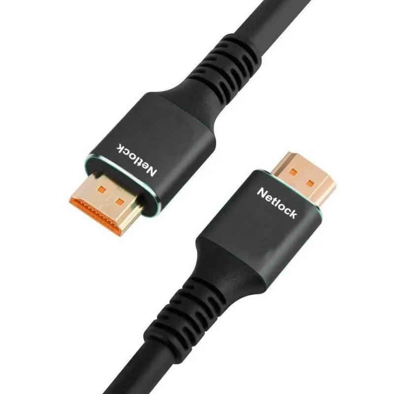 Netlock Cabo HDMI V2.1 M-M 8K@60HZ 48GBPS 10M - Imagem de Detalhe 1