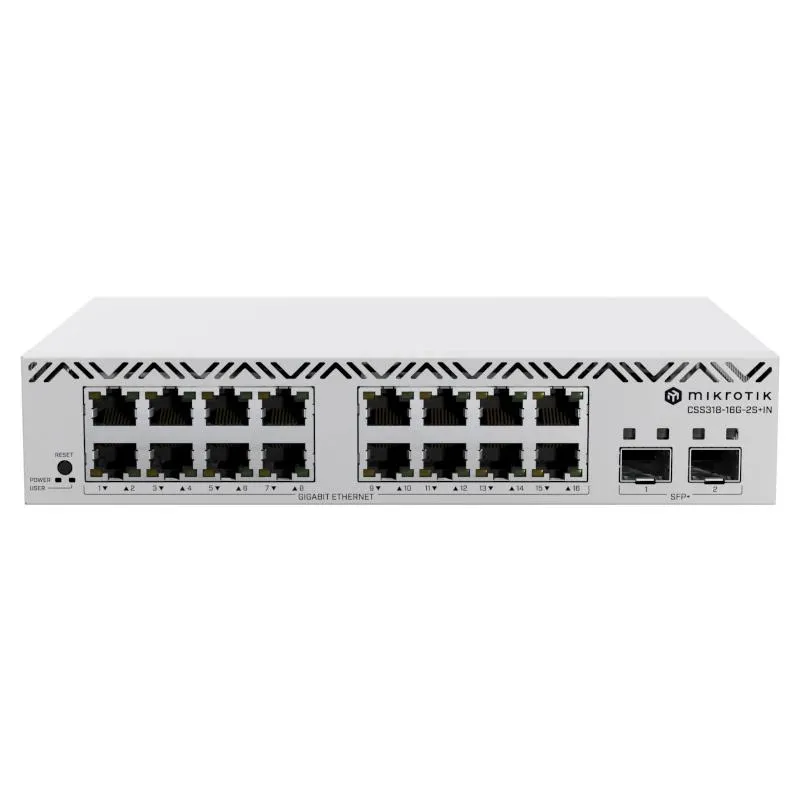 MikroTik CSS318-16G-2S+IN Switch 16xGbE 2xSFP+ - Imagem de Detalhe 2