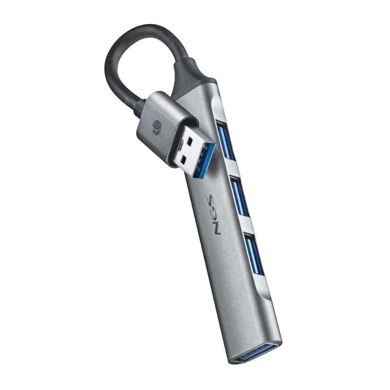 NGS HUB 4 PORTAS USB: 1 X USB 3.2 3 X USB 2.0 - Imagem de Detalhe 2