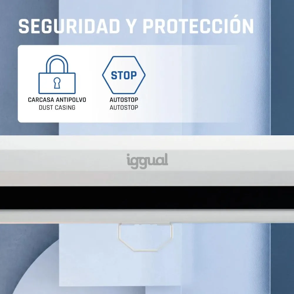 iggual Ecrã manual 16:9 72" 159x89 cm - Imagem de Detalhe 5