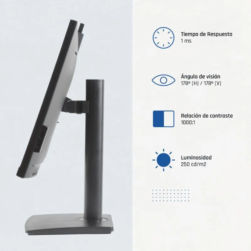 iggual Monitor 27" IPS FHD 100Hz VGA HDMI câmara web - Imagem de Detalhe 2